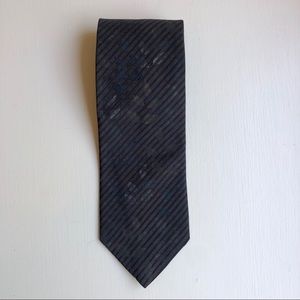 Ermenegildo Zegna Gray Striped Tie